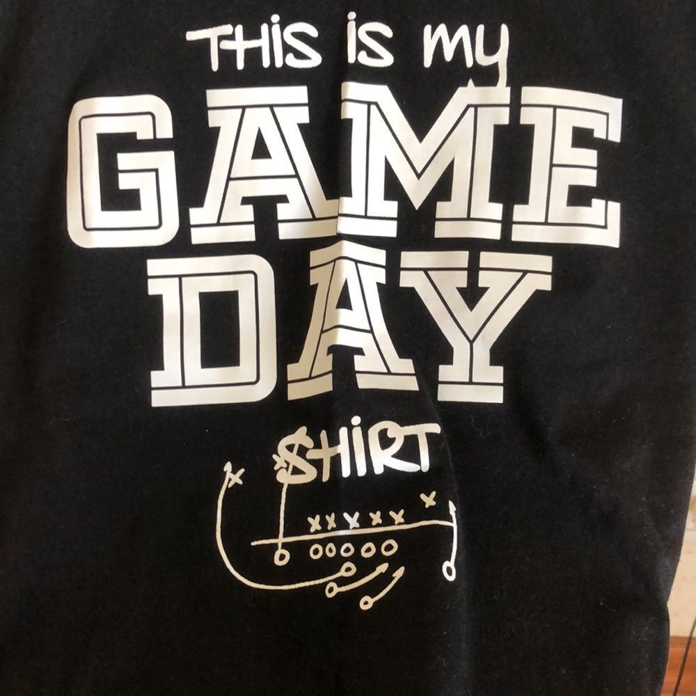 Bella + Canvas Graphic Tee “This is my GAME DAY SHIRT” - Picture 4 of 10